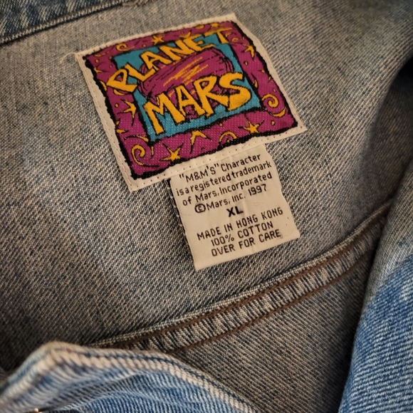 Planet Mars 90's Denim Jacket - Picture 4 of 4